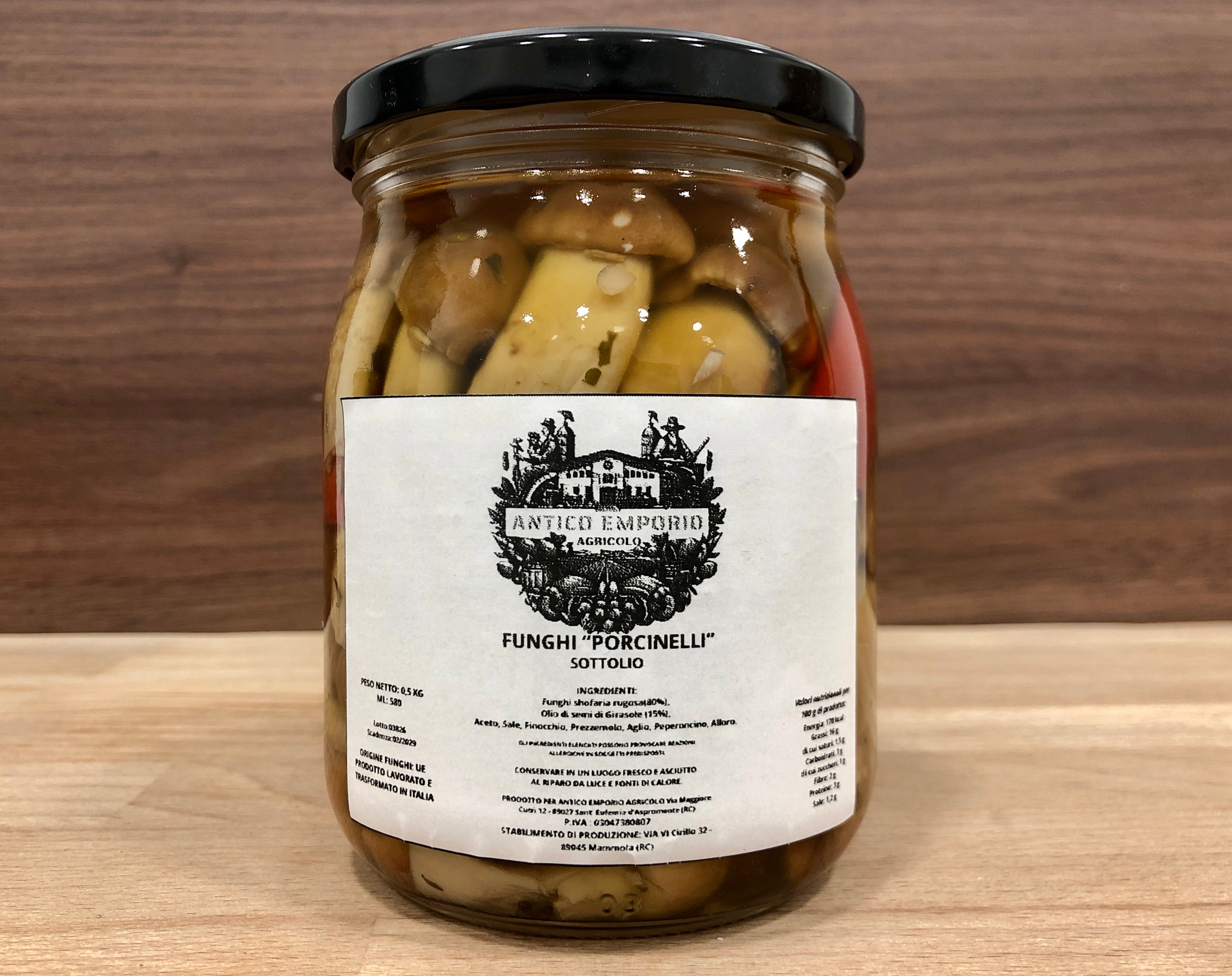 Funghi "Porcinelli" Sottolio -