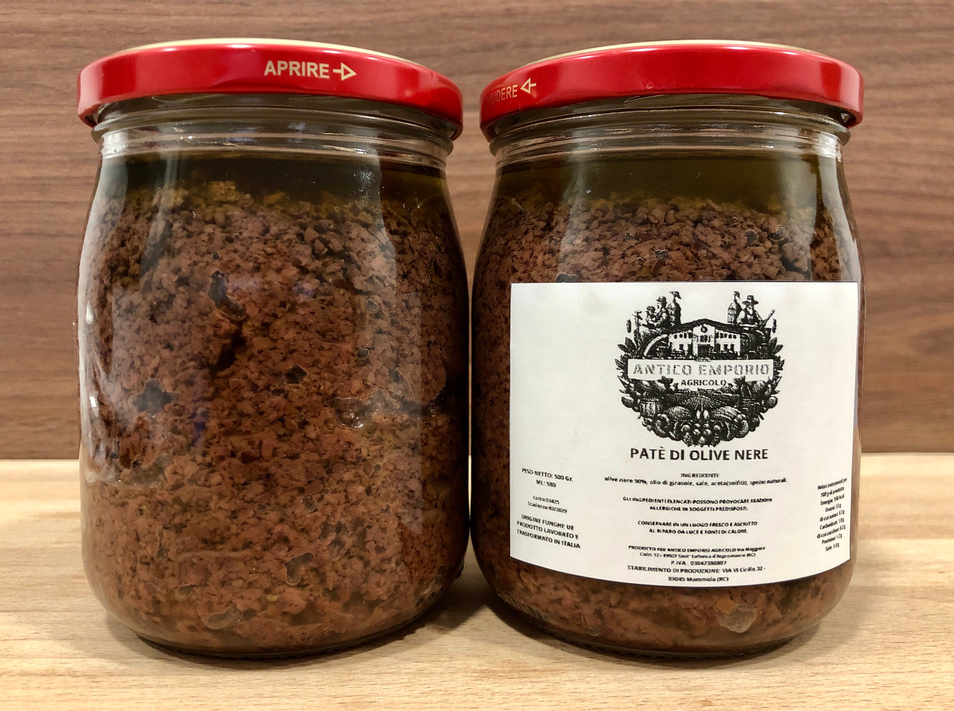 Patè di Olive Nere