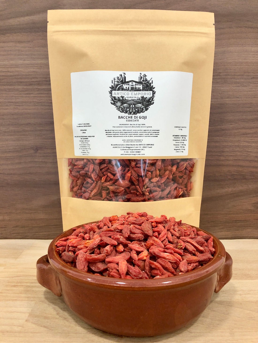 Bacche di Goji Essiccate
