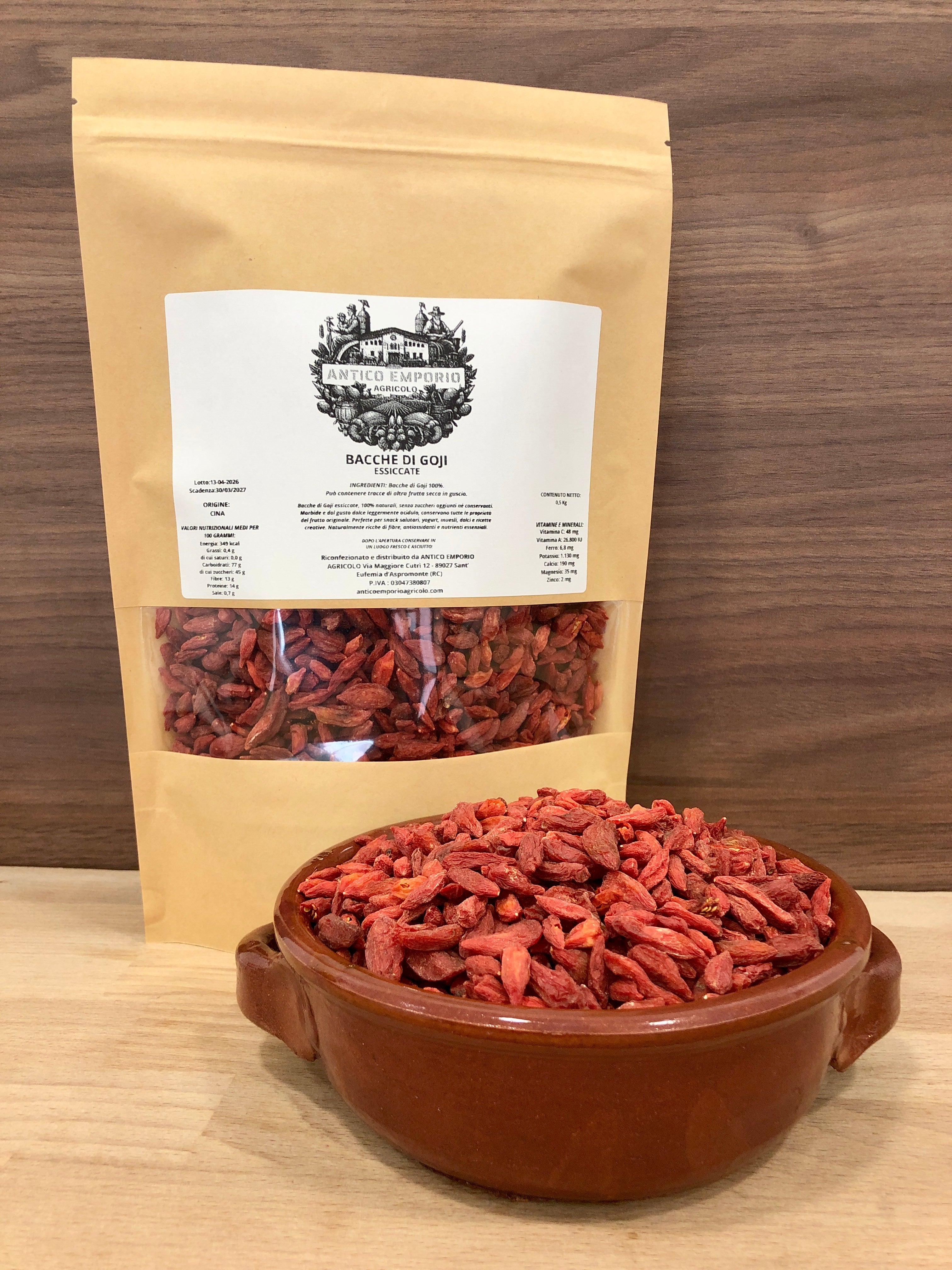 Bacche di Goji Essiccate