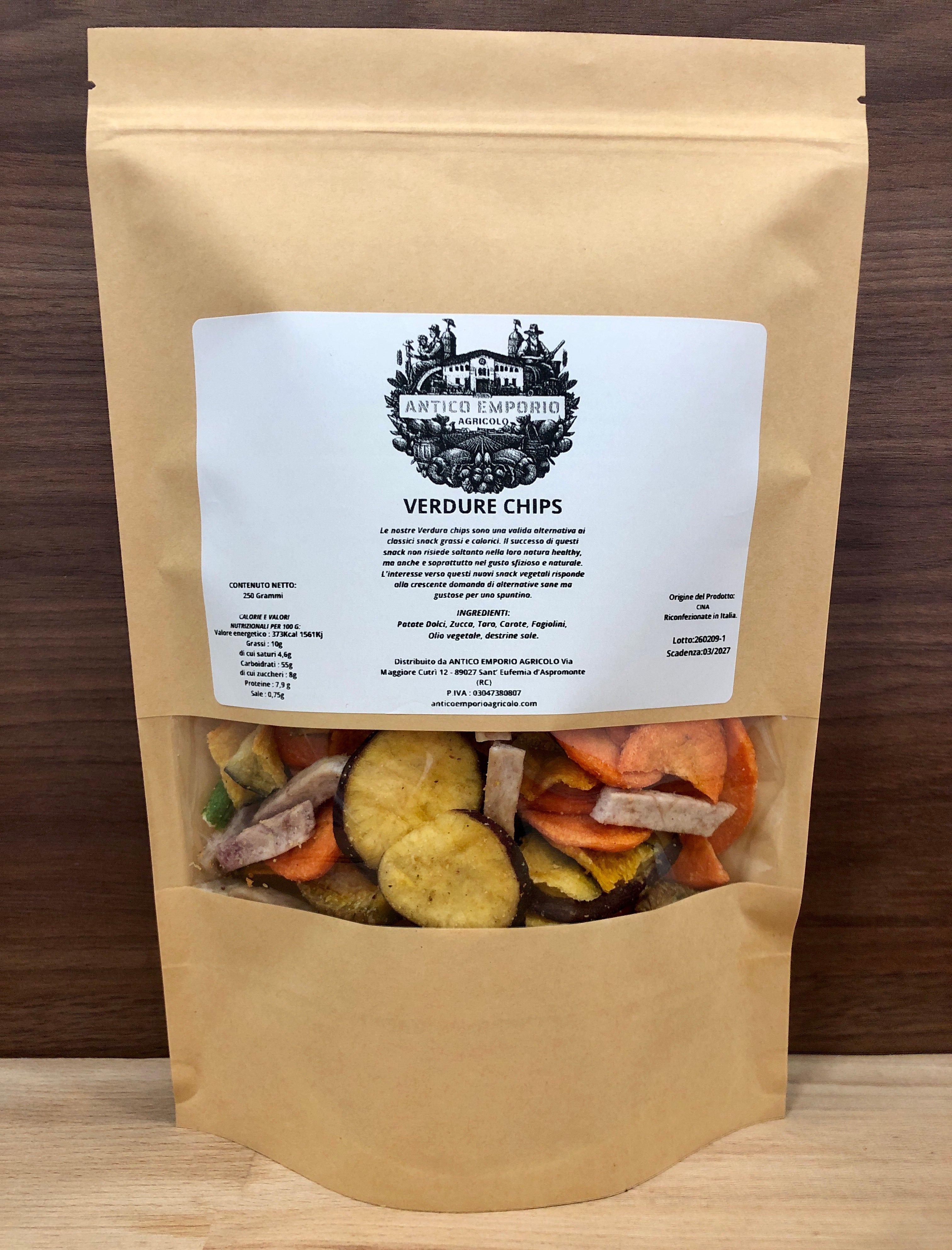 Verdure Chips - 5 Verdure