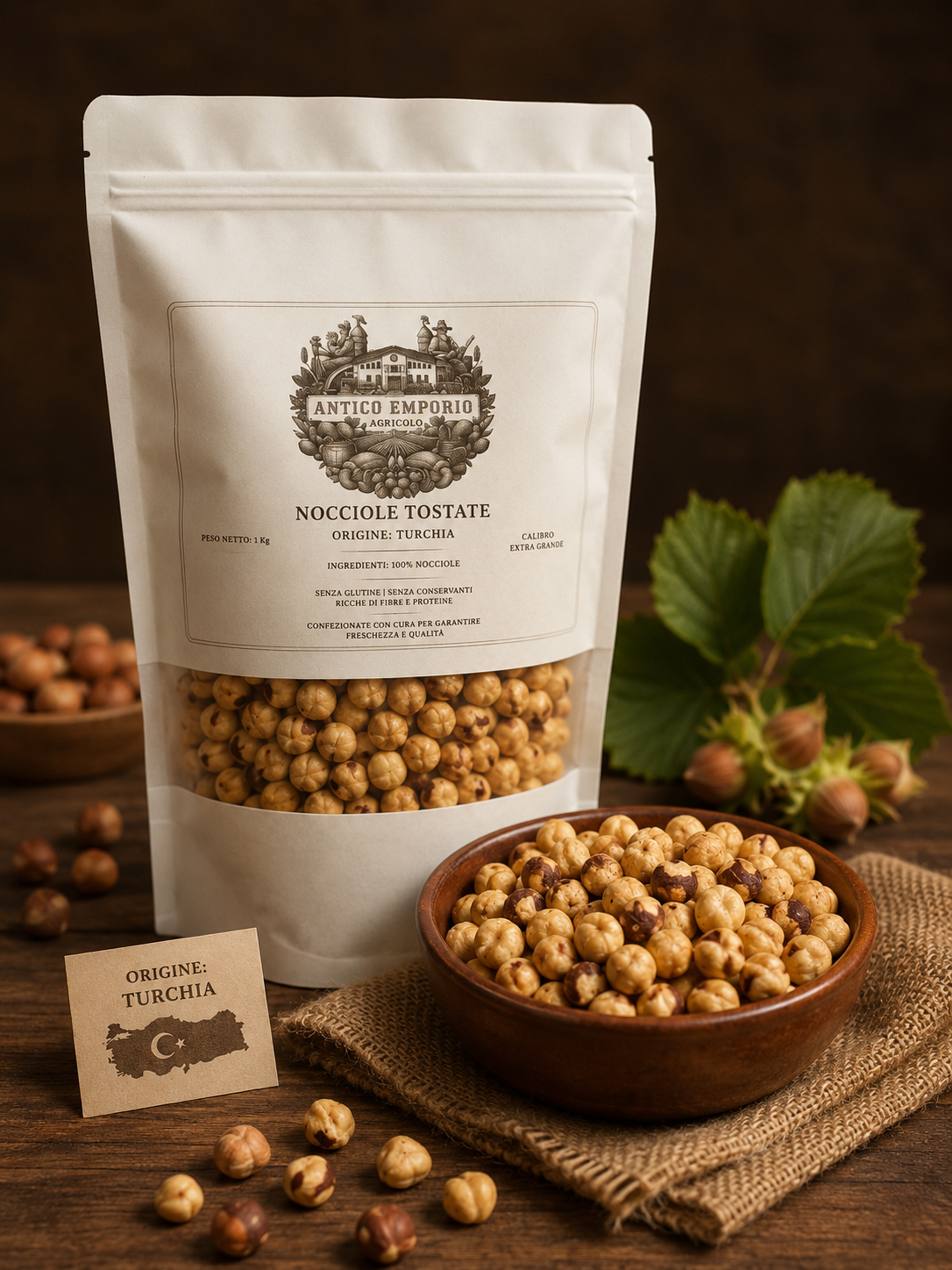 Nocciole Sgusciate Tostate e Pelate
