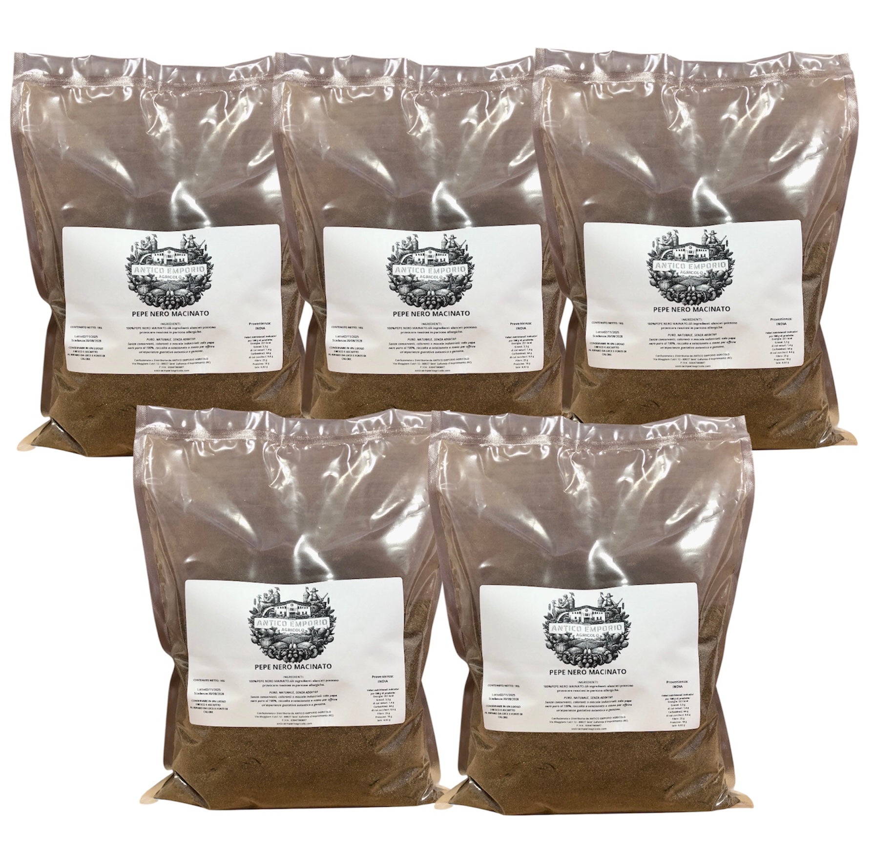 Pepe Nero Essiccato e Macinato