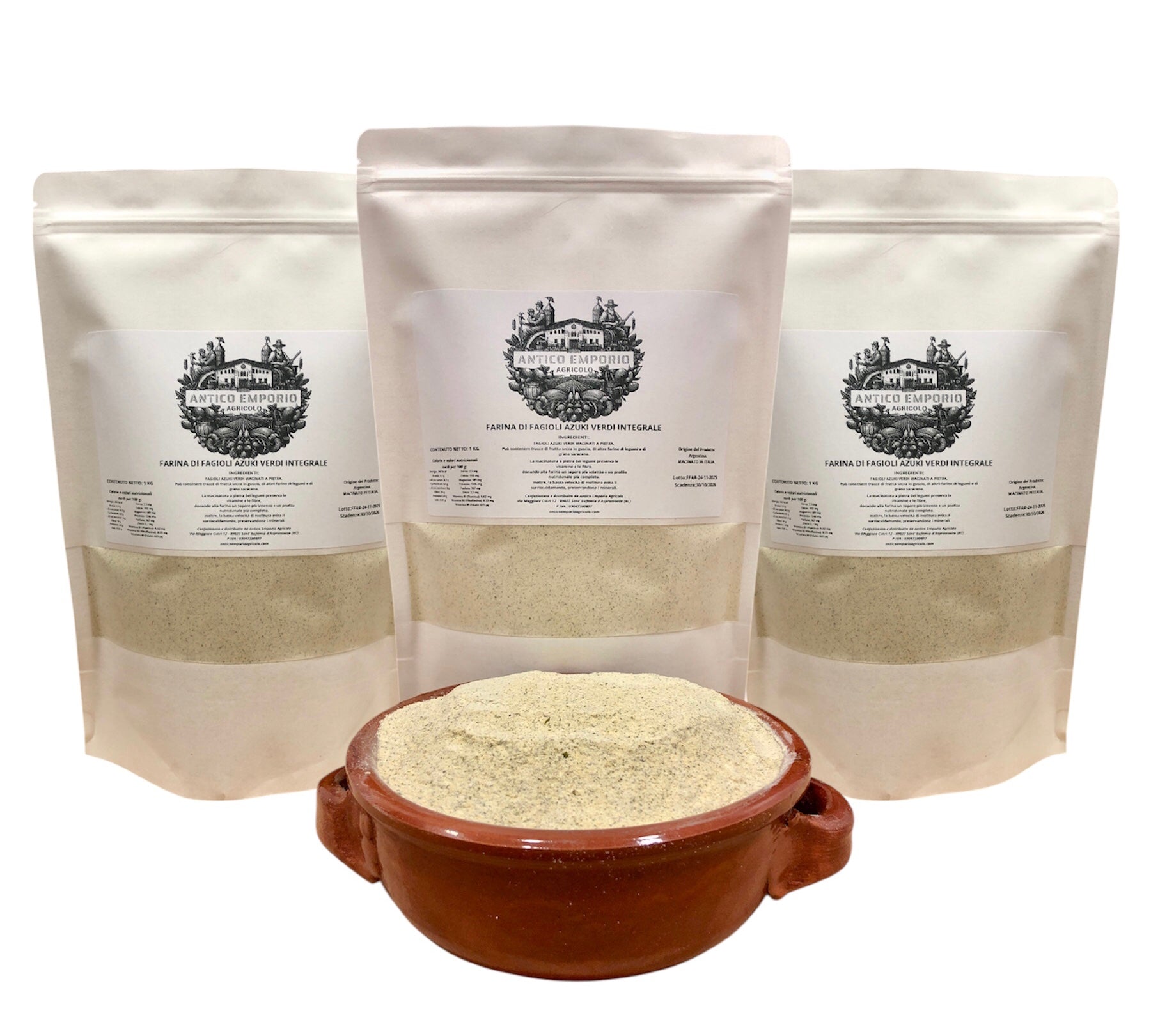 Farina di Fagioli Azuki Verdi Integrale