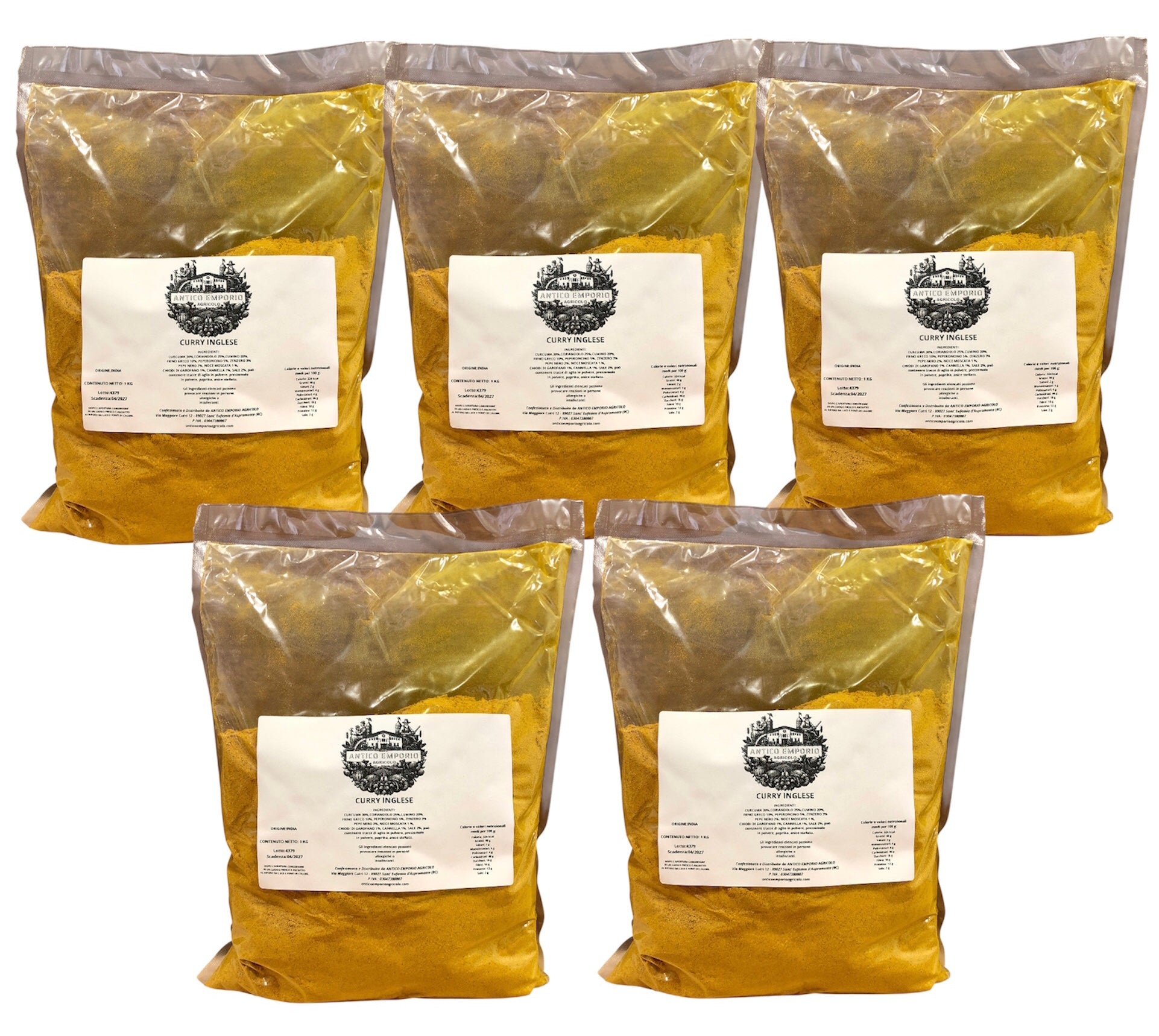 Curry Inglese - Mix di Spezie Naturali