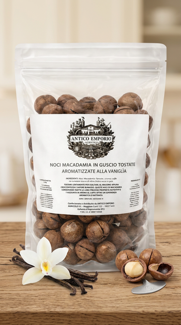 Noci Macadamia alla vaniglia